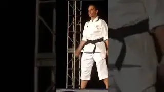 THE GODDESS OF KARATE😂#shorts