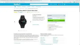 Bon Plan | Samsung Galaxy Watch 4 Classic 46mm &agrave; 129 euros