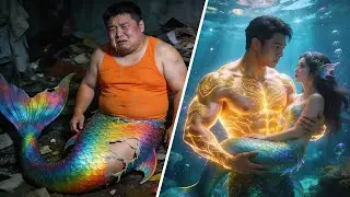 From Chubby to MUSCLE Merman! 🧜&zwj;♂️💪 Insane Transformation! ✨