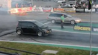 Mitsubishi Colt Drag Race