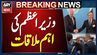 New York: PM Shehbaz Sharif Meets Austrian Federal Chancellor Karl Nehammer