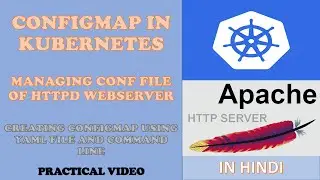 Configmap in Kubernetes | Managing Environment Variable and Configuration File of HTTPD Server
