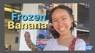 The original Frozen Banana at Balboa Island #balboaisland