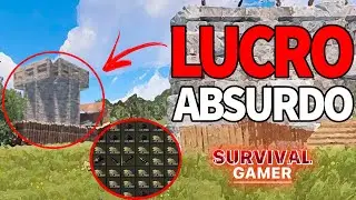 LUCRO ABSURDO - WIPE PROGRESSION - RUST VANILLA