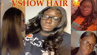 VSHOW HAIR STRAIGHT WIG REVIEW  (THIS HAIR IS BOMB🥰)