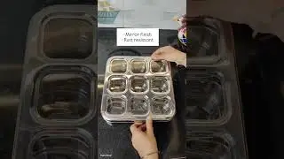 Avoid Cluttered Boxes | Organize Spices with Avias 9 Square Spice Box 🍱💯 #kitchenhacks #spicebox