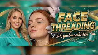 Eyebrow Threading Transformation ✨ Leyla&rsquo;s Precision Hair Removal