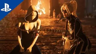 SPIDER-GWEN vs BLACK CAT | BEYOND THE SPIDER-VERSE