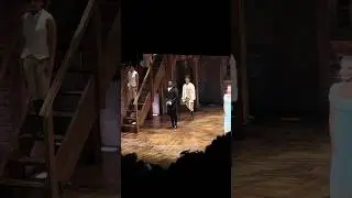 Seeing Hamilton with Leslie Odom Jr. was a DREAM! ✨ #broadway #musicaltheatre #hamilton #theatre