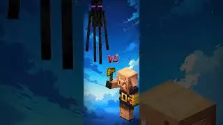 enderman vs All mobs #shorts #minecraft #short video #gaming