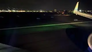 Boston International BOS Night Landing November 15, 2025