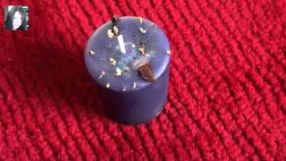 Banish the Blues Spell Votive