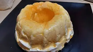 Isla Flotante al microondas 2 minutos(4 ingredientes)
