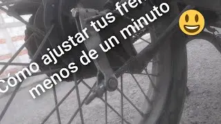 Cómo ajustar los frenos de mi moto En un minuto 