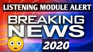 IELTS LISTENING EXAM || 2020 || EXAM ALERT