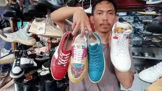 WOW ‼️DATANG LAGI SEPATU BRANDED MODEL TERBARU DI PASAR PONCOL ||  KIOS BANG ROBI