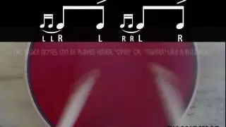The Single Drag Tap Rudiment - Canadian Drum Gear / CDG Drum Education Center