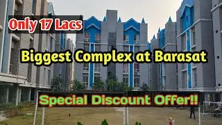 Biggest Residential Complex. 17 lacs onwards! At Barasat. #realestate #property #home #metro