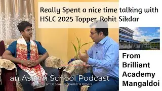 Meet Rohit Sikdar &ndash; HSLC 2025 Social Science Topper from Brilliant Academy, Reads Dapoon Poripurika
