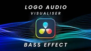 Logo Audio Visualiser Bass Effect in Davinci Resolve