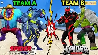 💥PRO BATTLE! 🕸 Spider Fighter 3 vs Spider Action Fighting 🕸 &ndash; INSANE Gameplay Comparison