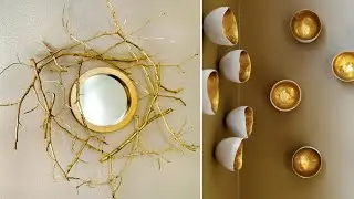 Gold Bedroom - 48 DIY Room Decorating Ideas