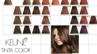 🎨Keune Hair Color Shade Card | Tinta Color Chart Explained | Full Keune Color Guide 2025