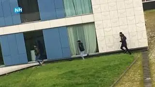 09-1-'19 Almere - inbreker breekt been