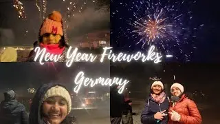 New year Fireworks in Germany 🇩🇪 | crazy new year 2025 | vlog from Germany | Gonchikar vlogs