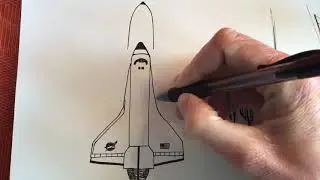 QUARANTINE DOODLE CLUB &mdash; Episode 12: Space Shuttle Launch!