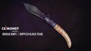 CS:GO | Navaja Knife - Doppler Black Pearl