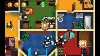 Robbery Bob Chapter 1 Last level Completed with 3 stars Gameplay Walkthrough