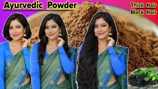 Ayurvedic Powerful Minoxidil Powder To Regrow Hair & Get 10&times;Thick Black Hair ।Garima Singh ।