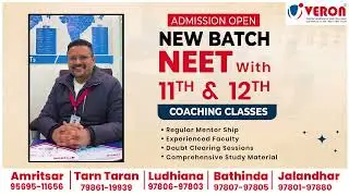 Best NEET Coaching in Punjab | Veron Institute the Secret Behind 650 Plus Scores