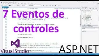 Eventos de controles - 7 - Tutorial ASP.NET en español