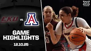 Eastern Kentucky vs. Arizona Game Highlights | 2025-26 Big 12 Women's Basketball