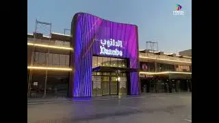 Media Facade Lighting Project in Jeddah, Saudi Arabia l Dmx Pixel Linear l 8 Pixel Linear Lights