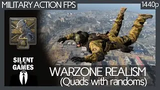 Call of Duty: Warzone Realism Battle Royale Limited-Time Mode PC Gameplay (No commentary) 1440p