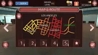 Bus Simulator 17 - Los Angeles (Countryside) Level 5 Gameplay Android (Xiaomi Redmi 4x)
