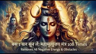 महामृत्युंजय मंत्र 108 Times | Removes Negative Energy | Night Healing Chant