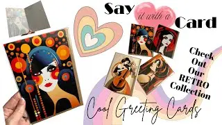 Old-School Charm, Modern Message: Retro Cards for All Ages!