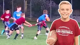🏈TD'S Flag Football Game!