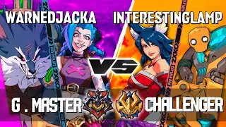 2XKO ▰ WARNEDJACKA (Vi-Warwick) vs INTERESTINGLAMP (Darius-Yasuo) ▰ 2XKO Pro level replays
