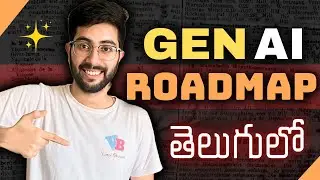 Roadmap to Generative AI Telugu | Vamsi Bhavani