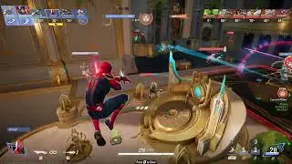 Marvel Rivals Moment  Spiderman pull off map