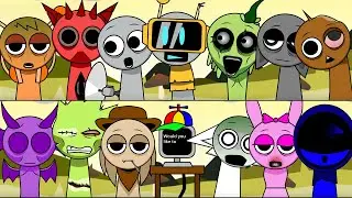 Sprunki when getting old !😝😂💗Sprunk Shatter Version😝 incredibox sprunki animation