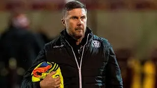 Chris Lucketti reacts to win over Livingston