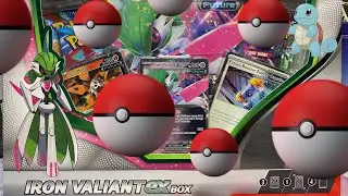 Unboxing a Scarlet & Violet Iron Valiant EX Box Set, gift for the kids from Boutique Hobby Expert!
