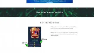 My BIGGEST Project! FIFA Mobile Market website 👀