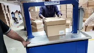 MOSCA RO-M Fusion - Automatic Strapping Machine (Logistic Industry)
